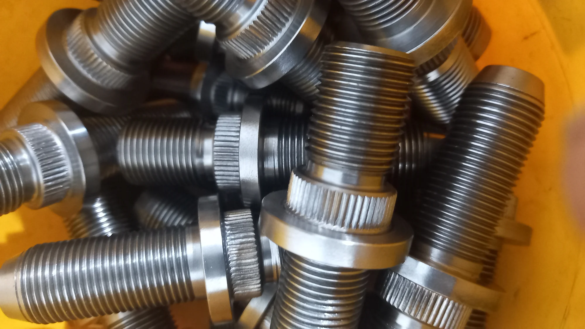 Componentes usinados para bicicleta